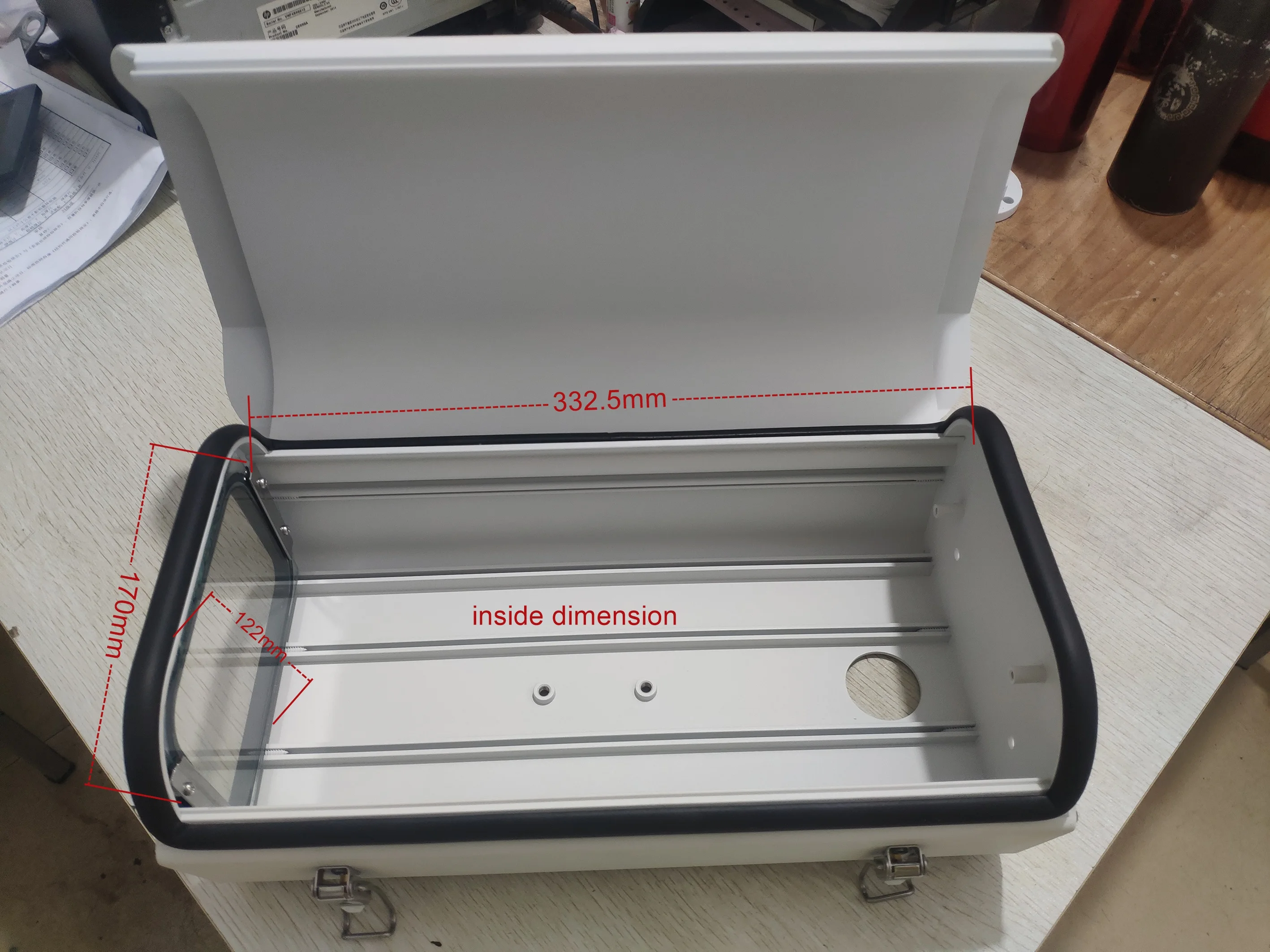 New Ip66 Waterproof Large Cctv Bullet Camera Case Enclosure Outdoor