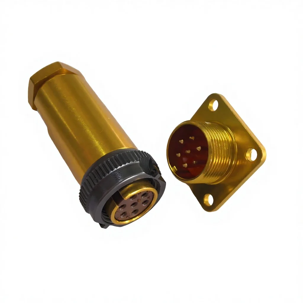 Custom Made Lightweight Anti Vibration Aviation Circular Connector for Industrial Drones, UAVs & RC Aircraft
