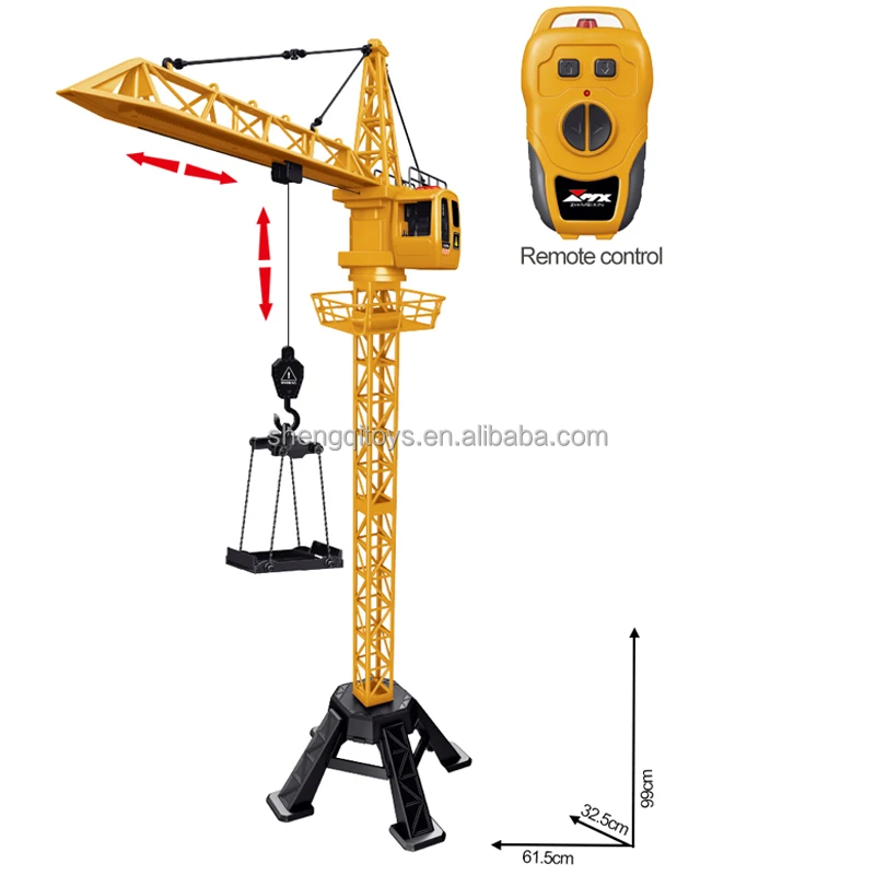 LK Toys Channel RC Mega Tower Crane 99CM Tall Model