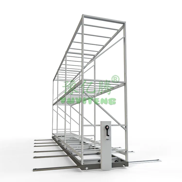 Mobile Grow Racking Automatic Grow Kit Racks Shelves Farming Movable Hydroponic Vertical Grow Rack