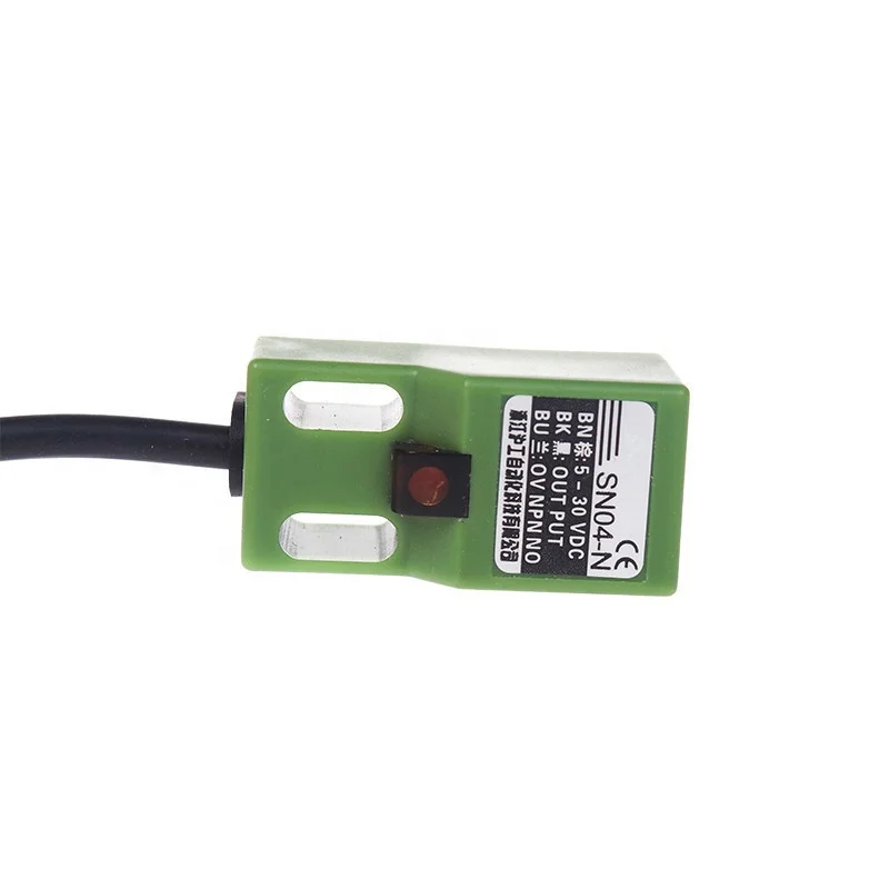 SN04-N NO Normal Open NPN Inductive Proximity Sensor Switch Detector 4mm 3 Wire DC 1030V 5Pcs