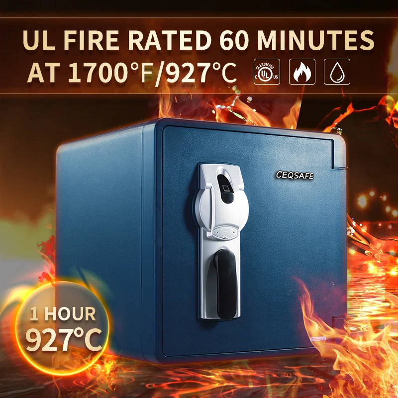 CEASAFE Waterproof Cabinet Luxury Touchscreen Design Electronic Safe Box Heavy Duty Biometric Fingerprint Safe supplier