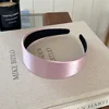 pink wide-brimmed headband