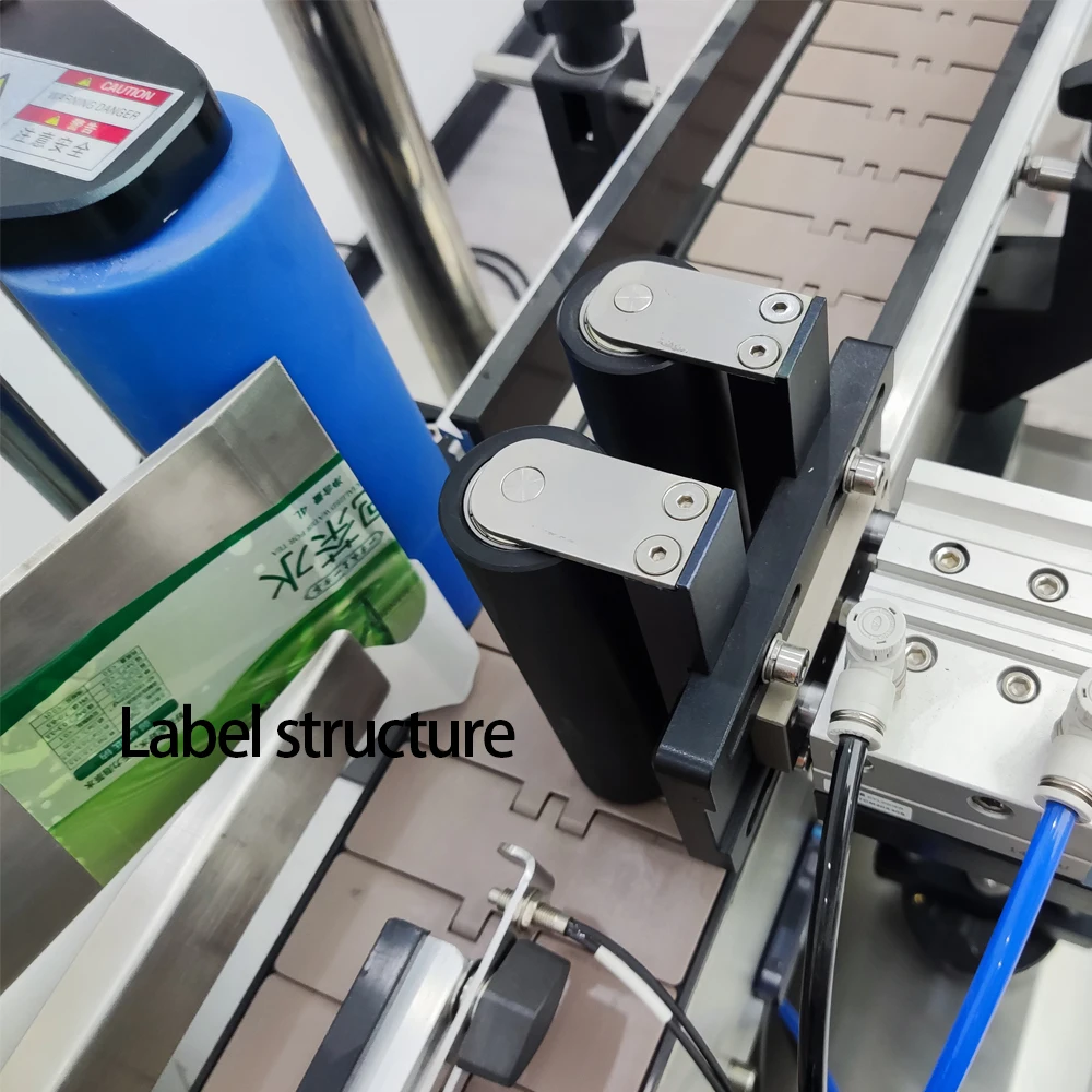 VK TAM-830G Китай 2021 цены по прейскуранту завода-изготовителя на одной стороне машина для наклеивания этикеток на круглые бутылки с точечной фиксацией автоматическая упаковочная машина