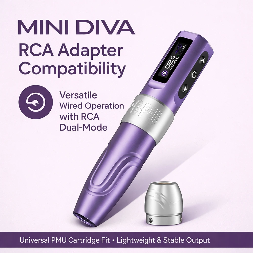 Wholesale Mini Diva Wireless Tattoo Machine - Lightweight PMU