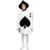 8228 Spades (สำหรับเด็ก ใส่ได้ทั้งชายและหญิง) เสื้อกั๊กพร้อมหมวก - ขนาดเดียวใส่ได้ทุกคน