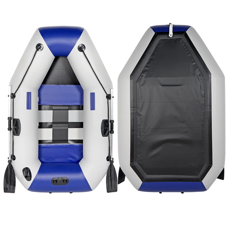 OEM logo 2 Person Inflatable Boat with Aluminum Oars, Inflatable Raft ...