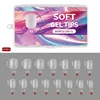 300pcs frosted nail plate H135-3