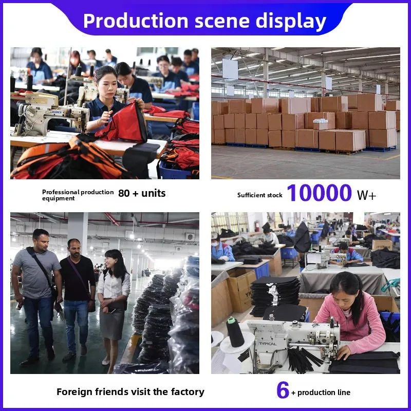 Cross-border Small Lightweight Backpack for Men Women Breathable Durable Cotton Lining for Student Travel Training Institutions preview 5