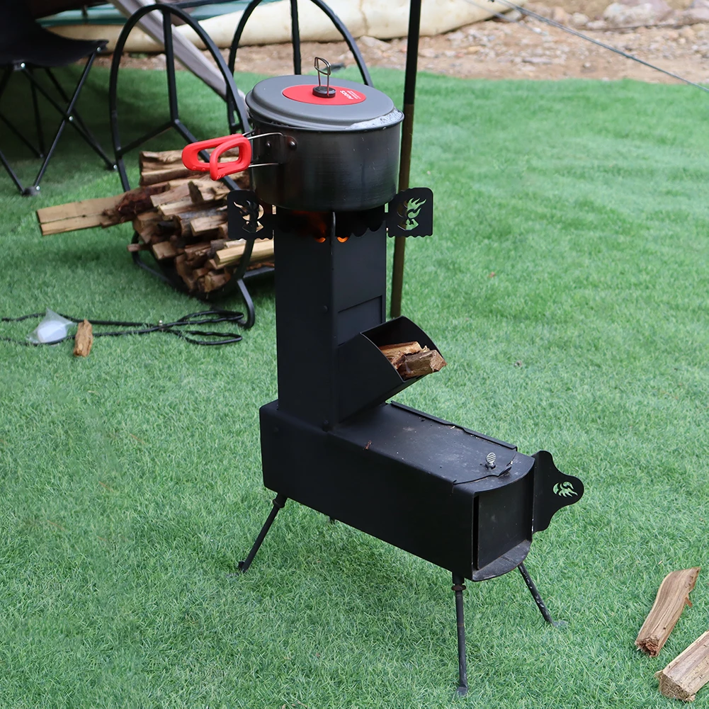 New Product Ideas 2023 Portable Camping Equipment Wood Burning Stove