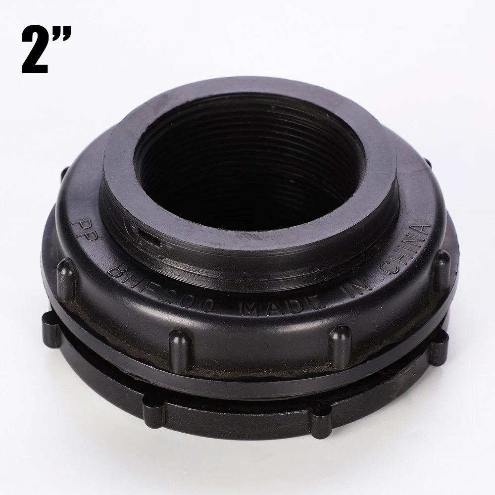 PP Plastic Bulkhead Fittings for Water Tanks - Durable & Reliable