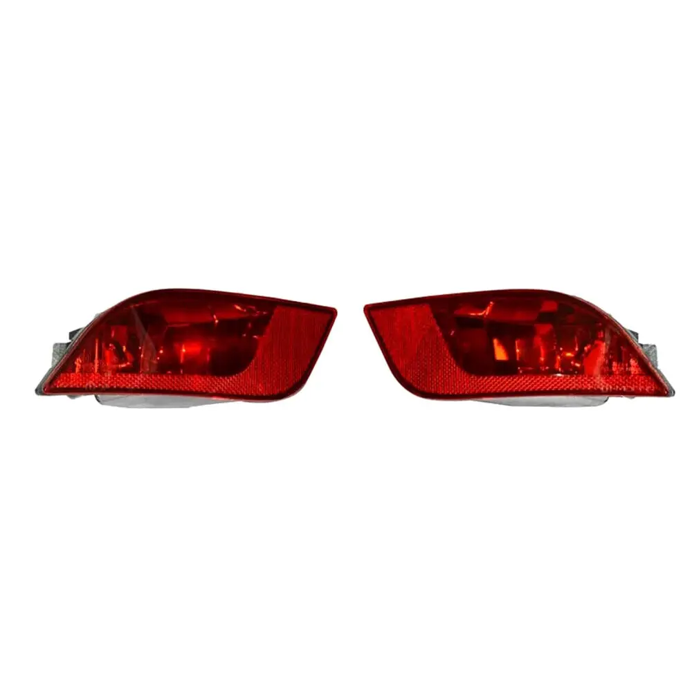 Fit for 2017-2020 Jeep Compass 2Pcs Rear Right & Left Rear Bumper Reflector Lamps light Red