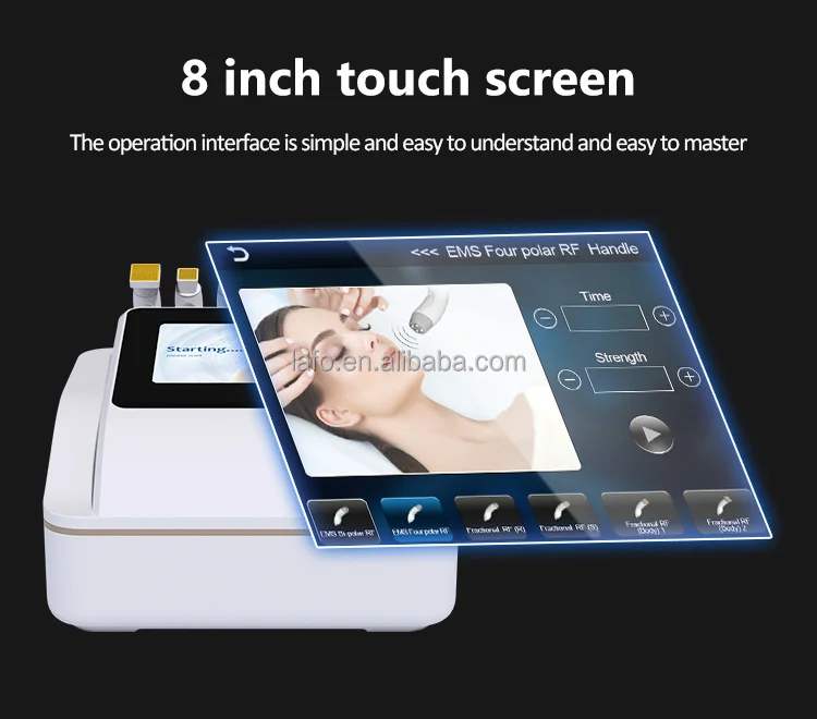 2 in 1 RF Wrinkle Remover Stretch Mark Removal Device Body Face Lift Skin Rejuvenation Rf Machine