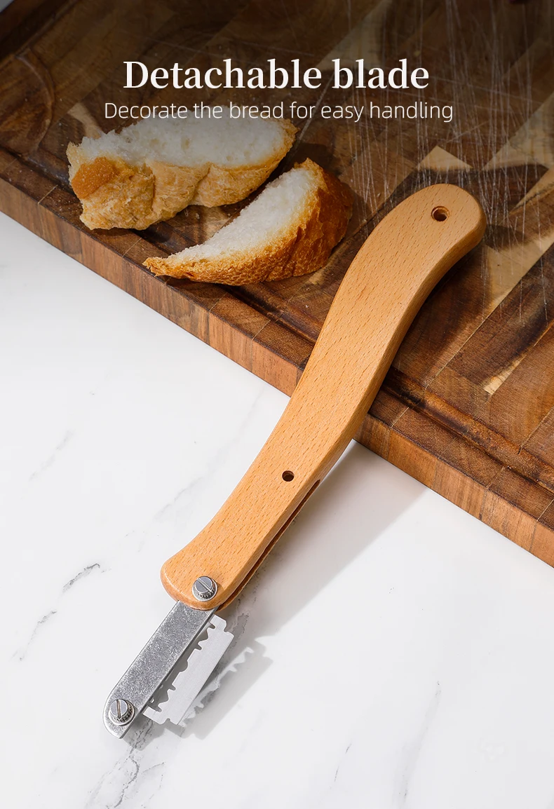Stainless Steel Blade Bread Lame Bread Bakers Lame Slashing Tool Bread