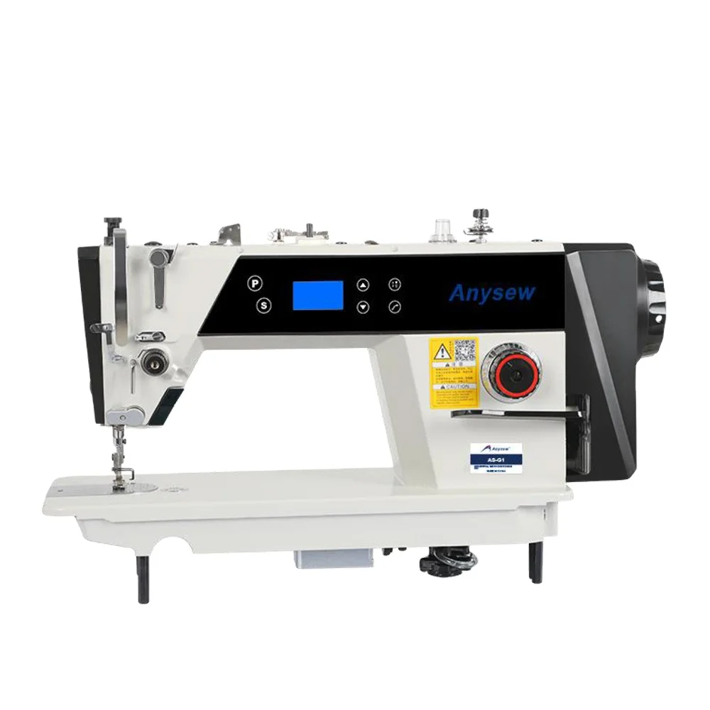 AS-G1 Single Needle Direct Drive Automatic industrial sewing machine computerized