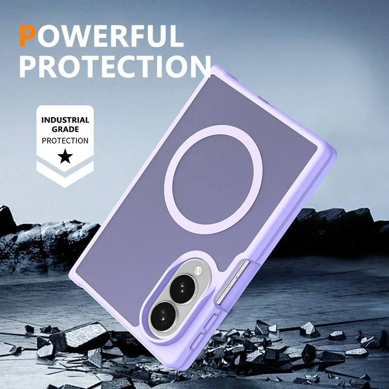 product shockproof tpupc cases for iphone 18 fold with all protections matte design all color options smooth skin touch covers-6