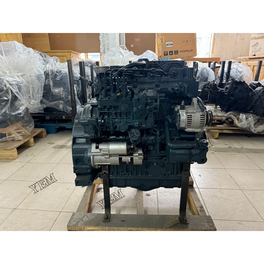 New V2607 Complete Engine Assembly 2000RPM 42.4KW for Kubota Parts 4
