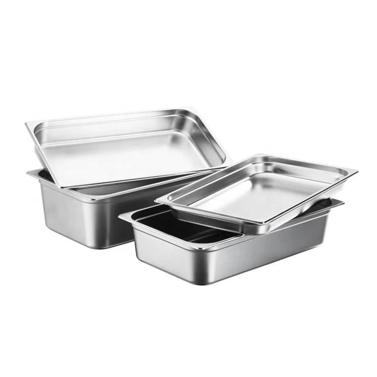 American Style Deep Steam Table Pan Full Size 1/1 Gn Pans Stainless ...