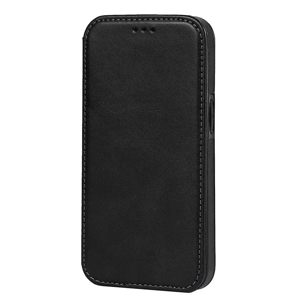 Pu Leather Phone Case For Iphone 15 14 13 12 11 7 Xr Xs Max Pro Plus Flip Cover Pure Colour Card Holder Luxury Sjk469 Laudtec manufacture