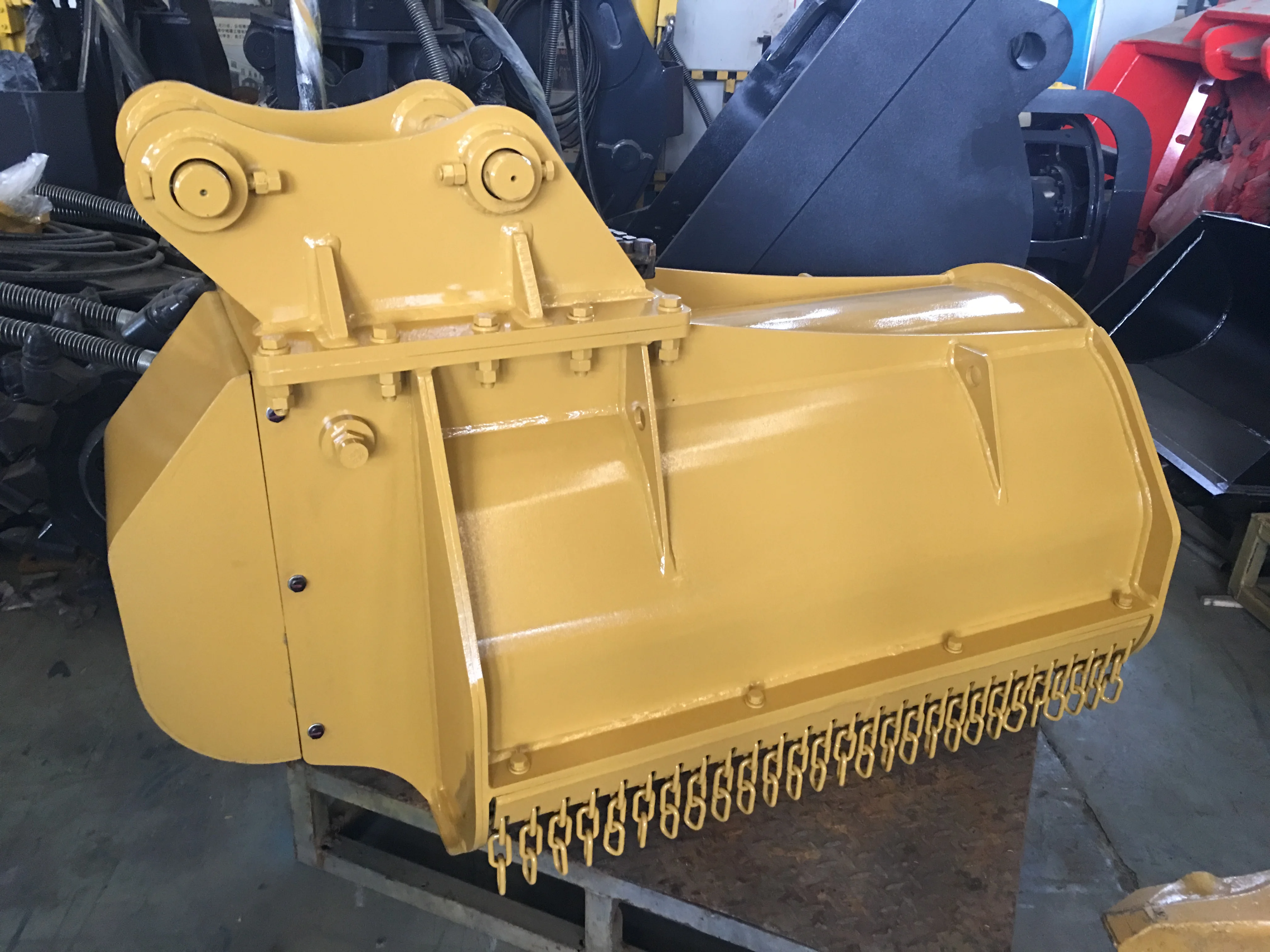 Monde 3-30 Ton Excavator Attachment Hydraulic Flail Mower In Stock ...