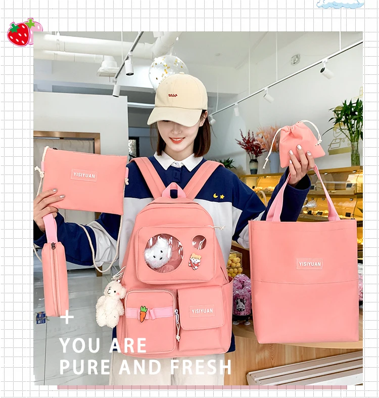 Marksman 2022 Cute Good Quality School Bags For Teenagers Large