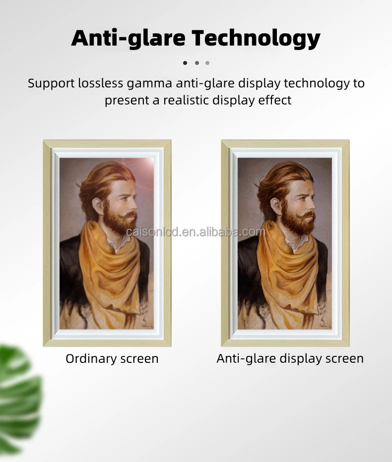 32/55 inch Wall mounted  LCD advertising display intelligent HD high brightness display Digital signage and display details