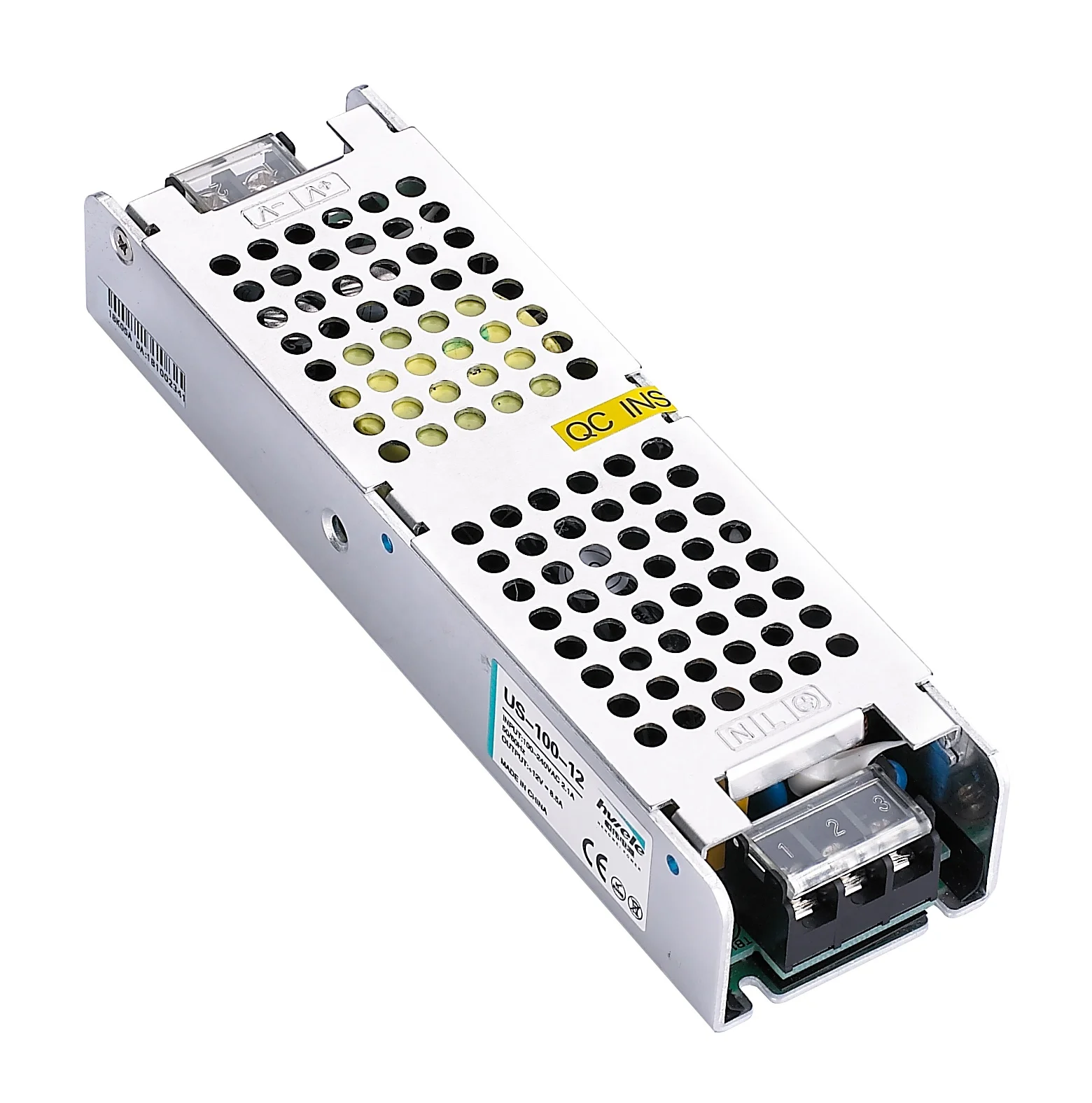 Slim type CV enclosed type US-100-12 100W 12V 8.3A SWITCHING POWER SUPPLY for LED display