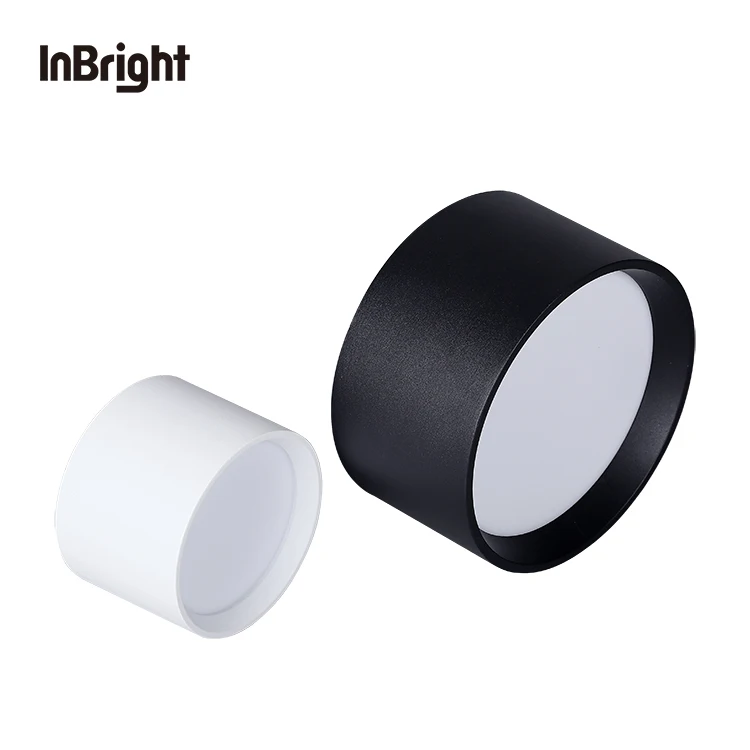 Ceiling Cob Led Surface Downlights Black White Hanging Downlight 18w 12w 9w Led Surface Mounted Downlight