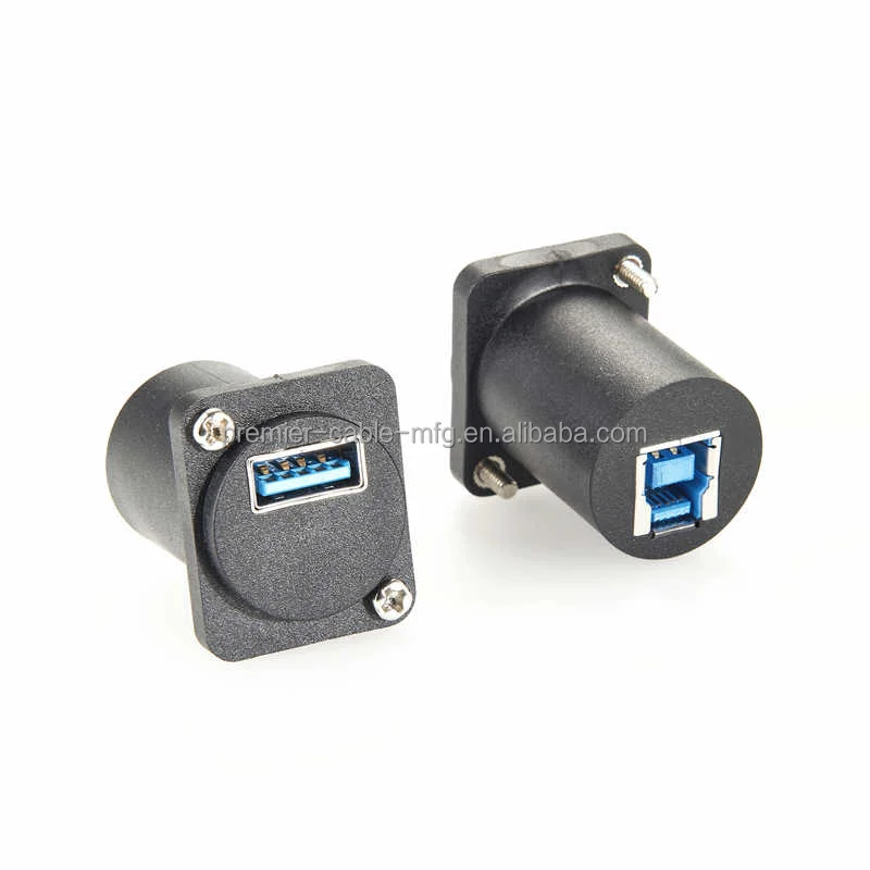 Keystone Jack Feedthrough Module USB 3.0 B Female To B Female manufacture