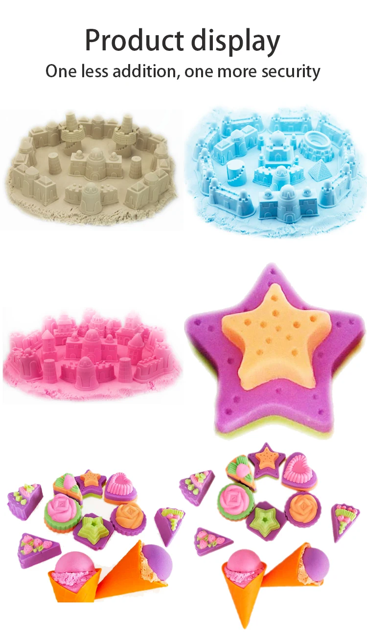 Magic Sand 1000g Modelling Sand A11 Natural Color Sand Buy Wholesale