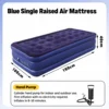 Blue High Single, Hand Pump, 100*190*40cm