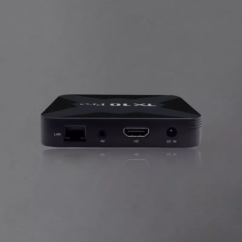 TX10 8GB - 4K Ultra HD Android TV Box with Multi-Language Support