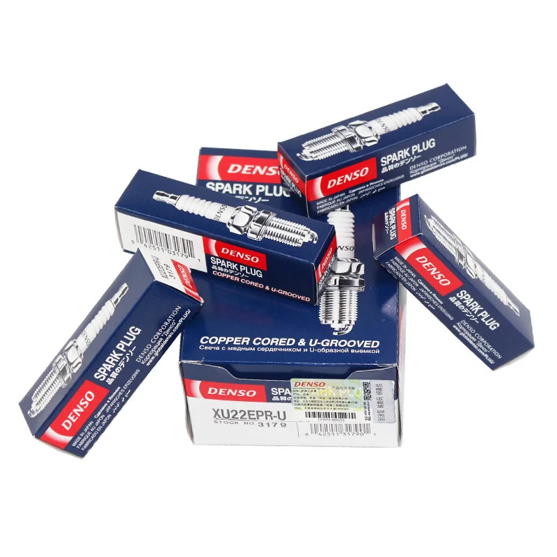 DENSO スパークプラグ XU22EPR-U (NGK DCPR7E互換) 10本パック