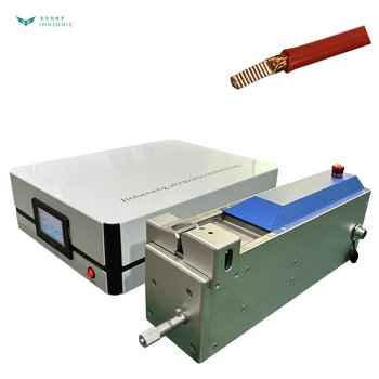 20KHz 3000W Semi Automatic Ultrasonic Metal Welding Machines Used for Wire Harness Ultrasonic Metal Welder Machine