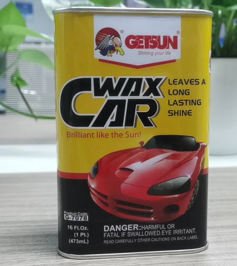 Getsun Leaves Long Lasting Shine Car Wax - China Car Wax, Wax