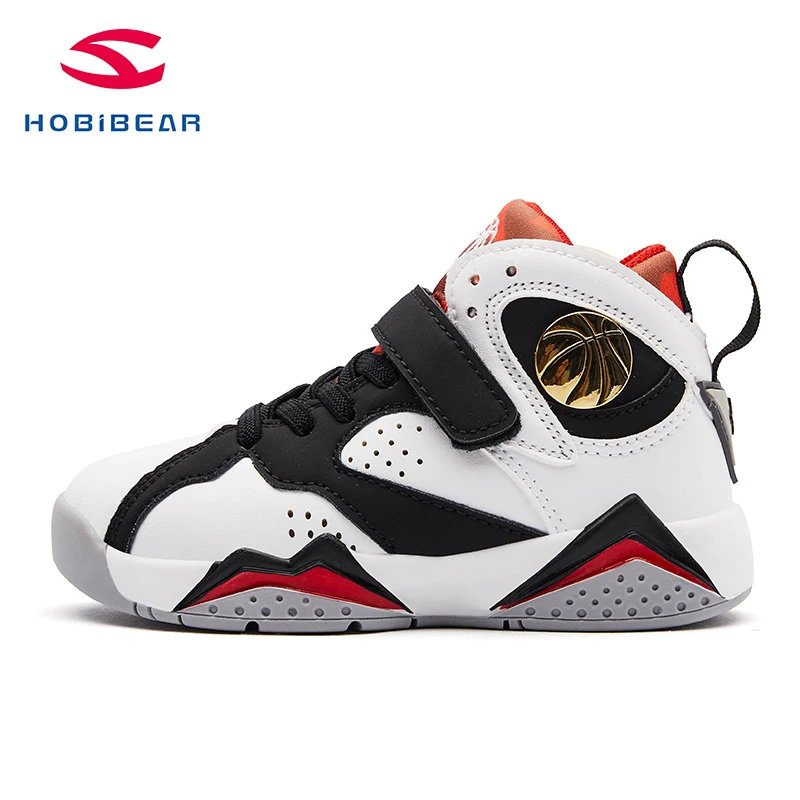 
 Hobibear 2021 дизайнерская Брендовая детская спортивная обувь для мальчиков прочная детская обувь для мальчиков уличные баскетбольные школьные спортивные кроссовки  