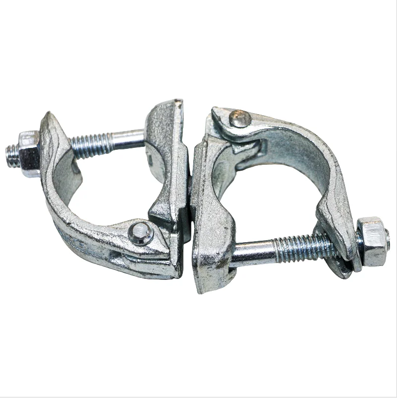 Double Couples Universal Fastener Drop Forged Scaffolding Accessories with Swivel Clamp for Ladder Parts