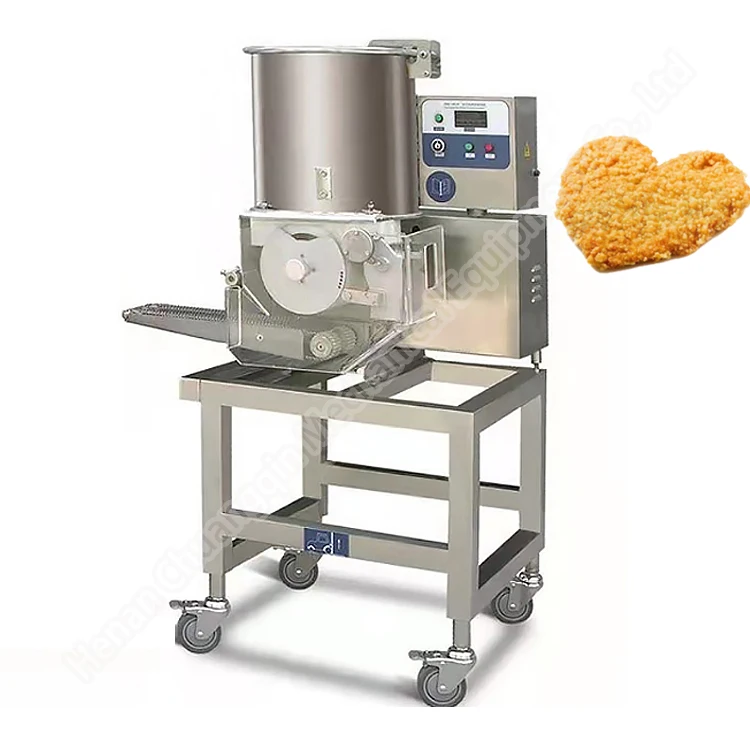 Mcdonalds Chicken Nugget Forming Machine Hamburger Cutlet Form Machine Automatic Chicken Nugget