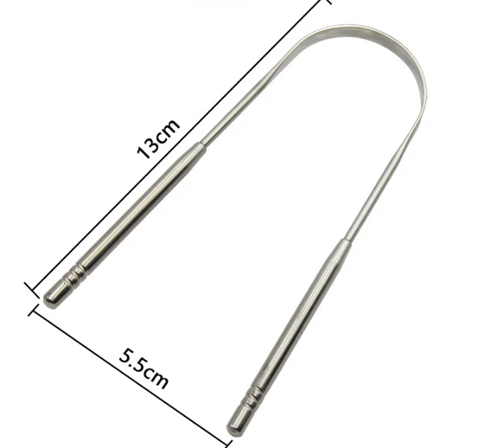 Профессиональный хирургический скребок для языка из нержавеющей стали 304