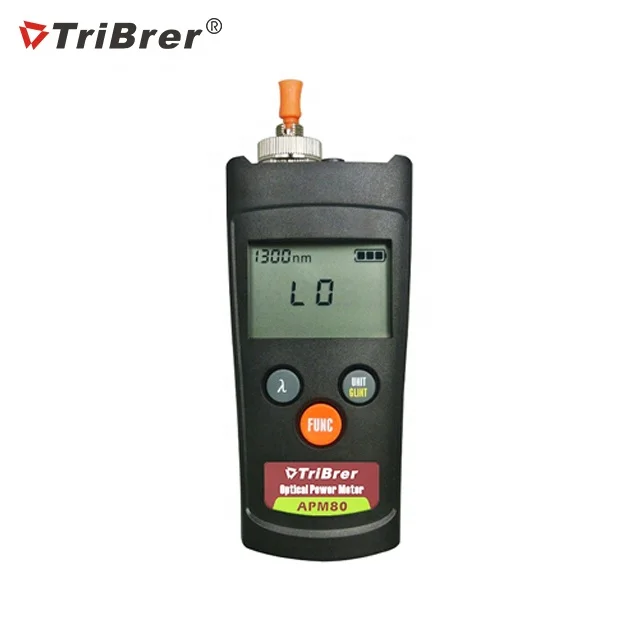 TriBrer Mini Optical Fiber Optic Light Source Power Meter Price with Auto Power Off
