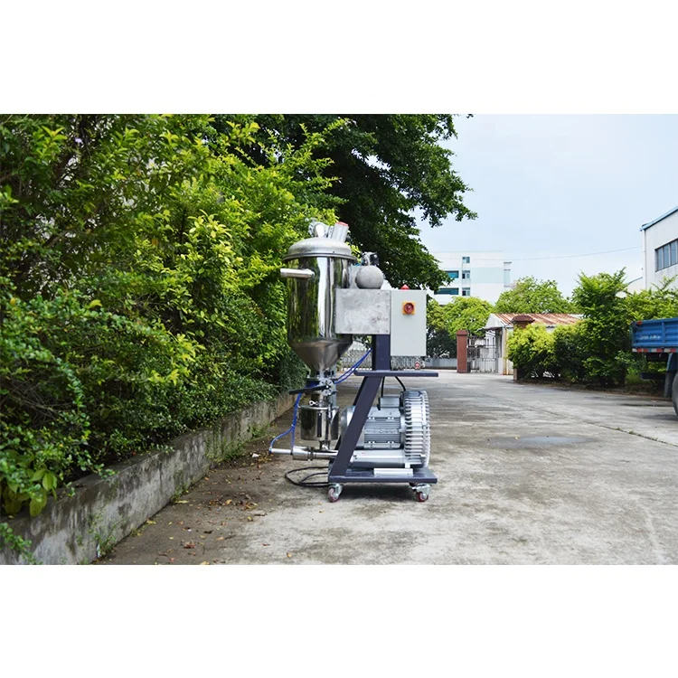 Overload Material Shortage Alarm Plastic Material  Loader Vacuum Hopper Loader