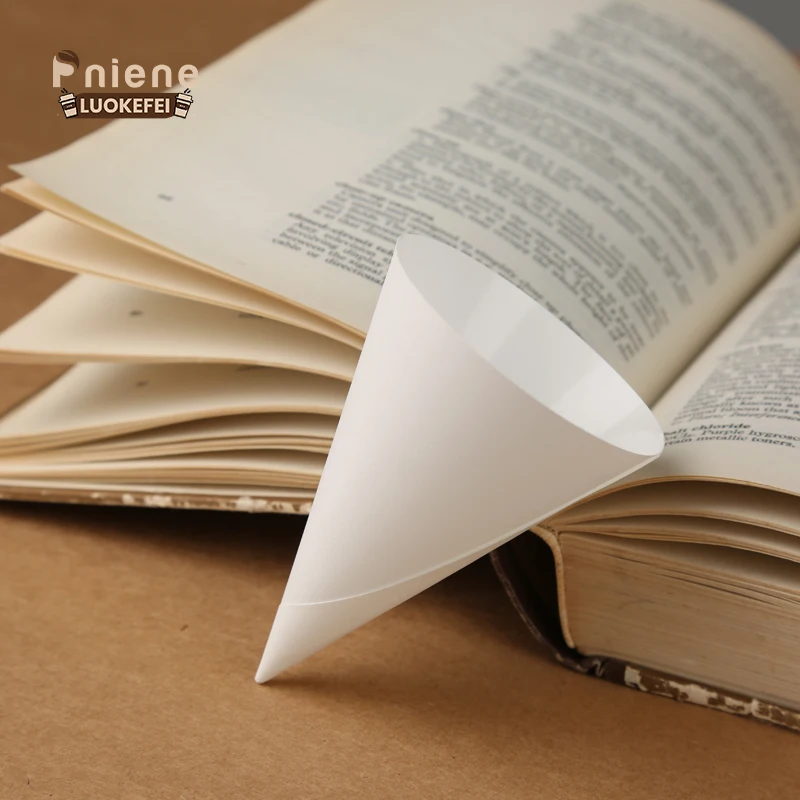 Custom 100% Biodegradable Snow Cone Water Cup Disposable Food Grade Water Paper Cup Cone