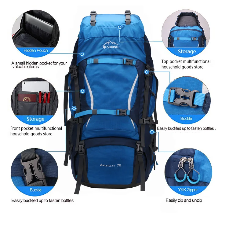 lightweight external frame backpack