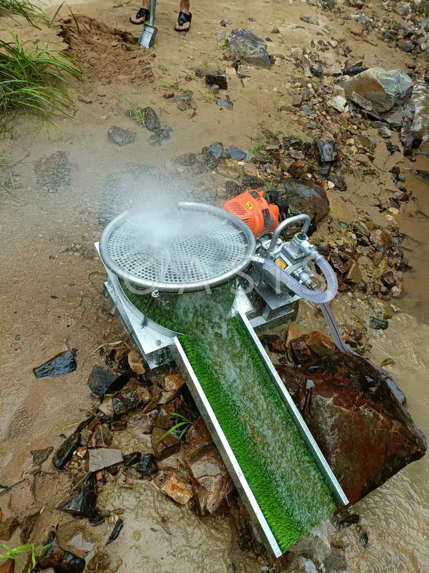 Fully Automatic Gold Panning Equipment - Alluvial Ore Washing Machine ...