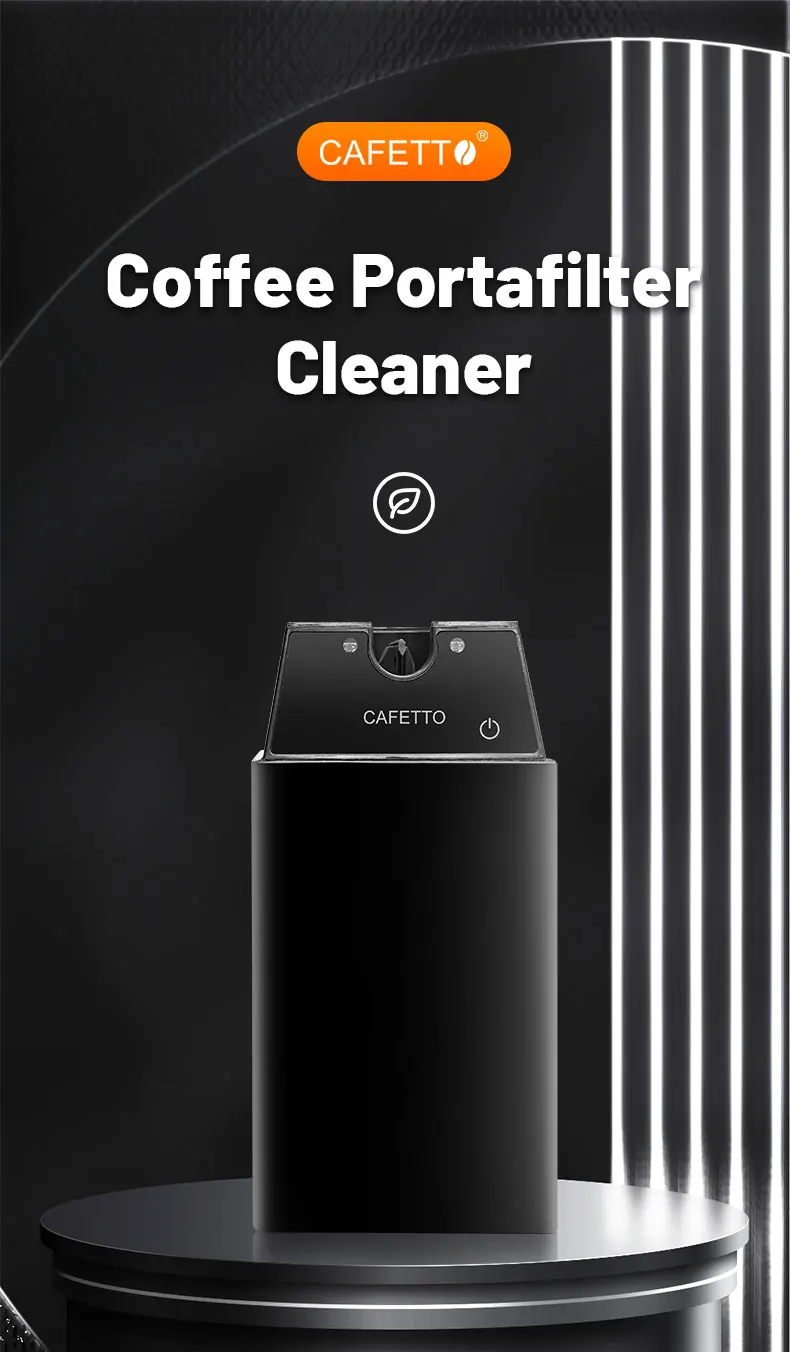 58mm Electric Portafilter Cleaner Automatic Cleaning Machine Coffee