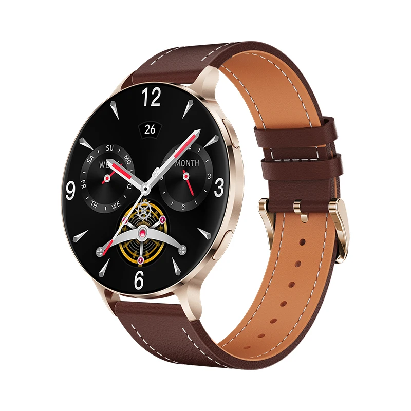 Karenm Men's Smartwatch - Aluminum Alloy & AMOLED Display