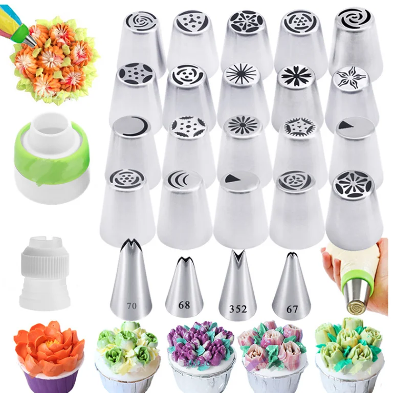 Kit de ferramentas de decoração de bolos 290Pc, utensílios de cozinha e  utensílios de padaria, acessórios de cozimento, conjunto de assar para  adultos bolo, assar coisas, girar bolo, assar itens essenciais para