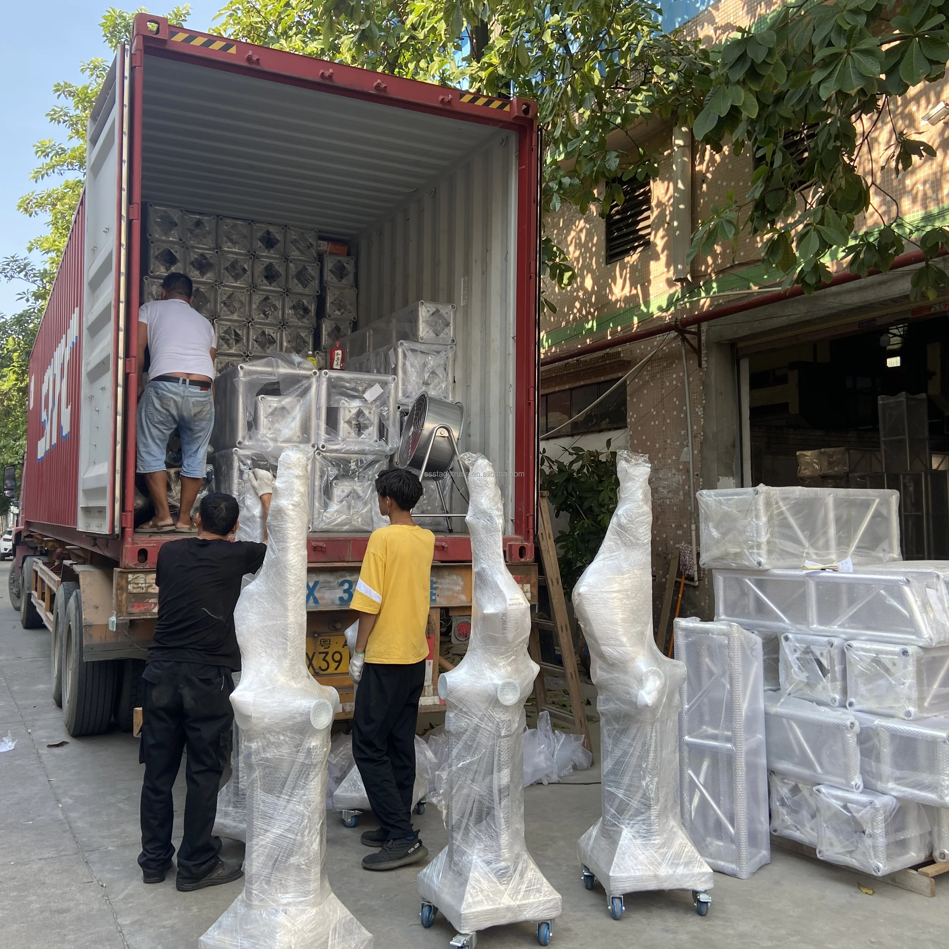 5276 Heavy Duty Truss Aluminum Alloy Spigot Truss for Stage Lighting Event  Concert and Speaker Lift System manufacture