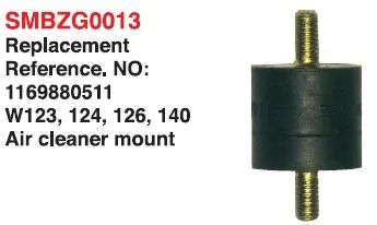 Highly Efficient Automotive Parts Accessories 116 988 05 11 SMBZG0013 Air Filter Housing Assembly for Benz W123 W124