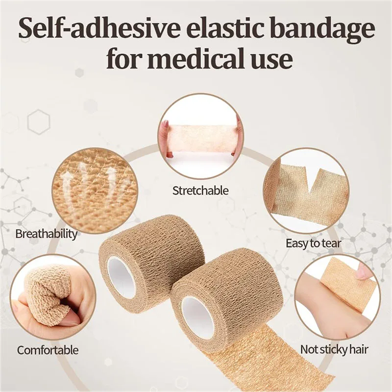 China Self Adhesive Elastic Cohesive Bandage Suppliers, Manufacturers,  Factory - Wholesale Discount - HOLLY